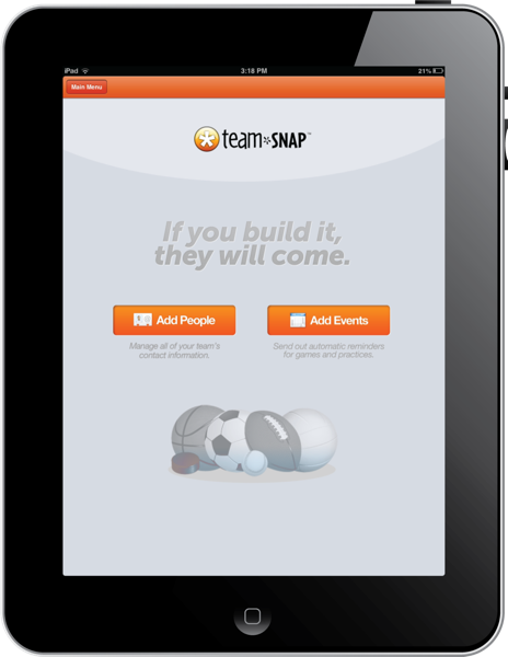 TeamSnap for iPad is Here!