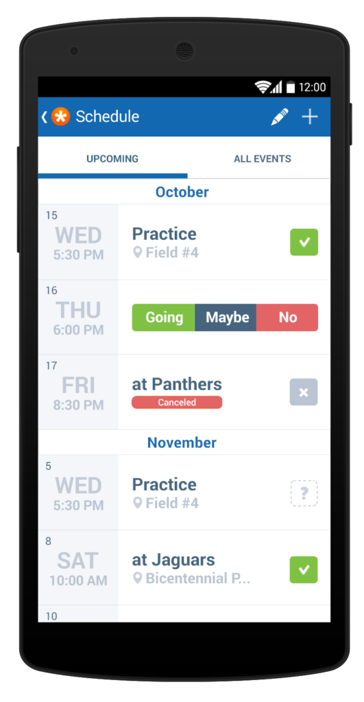 Introducing TeamSnap for Android 3.0 Now Both Pretty and Awesome