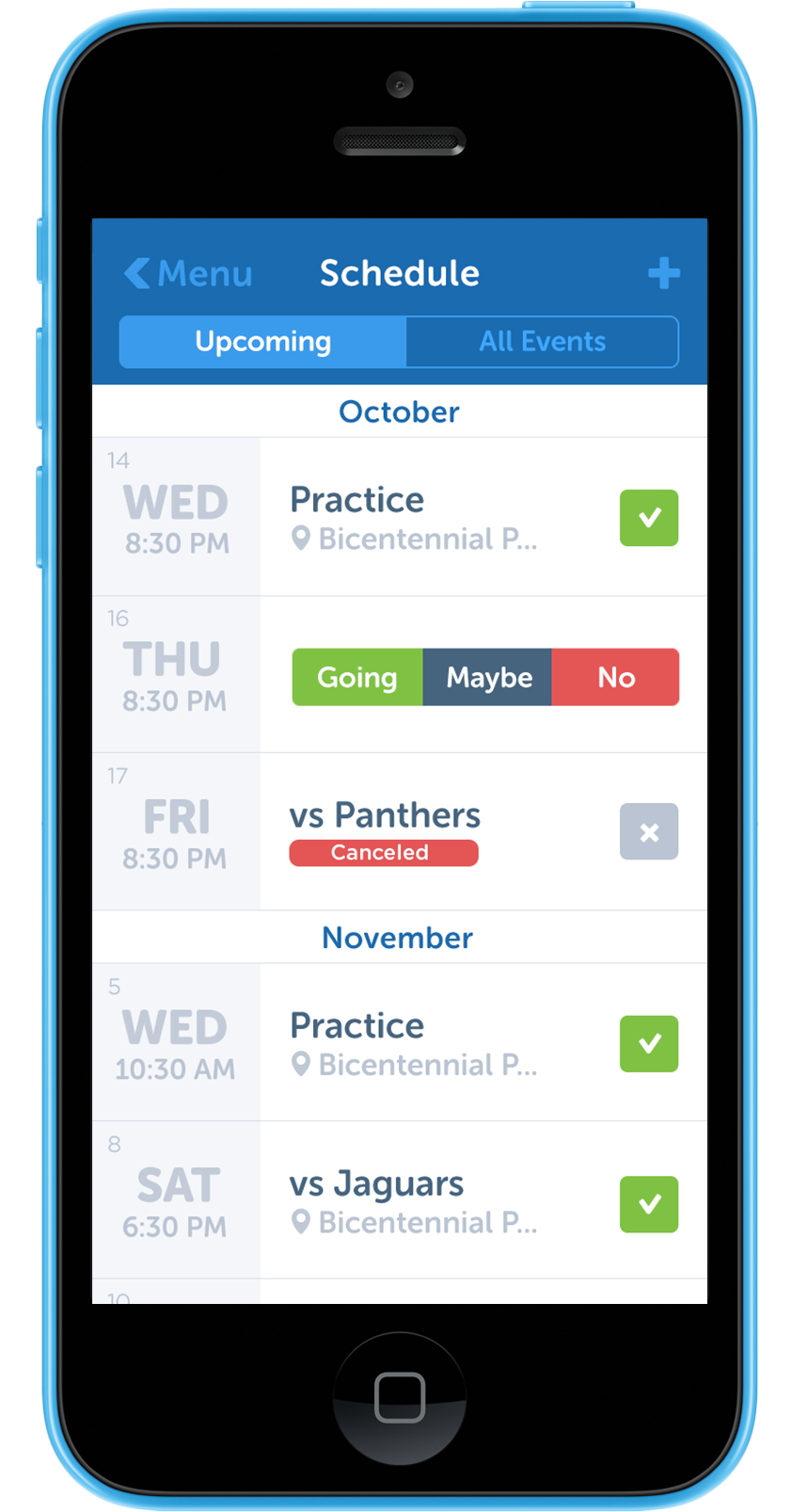 TeamSnap 3 0 1 For IOS Is Here TeamSnap