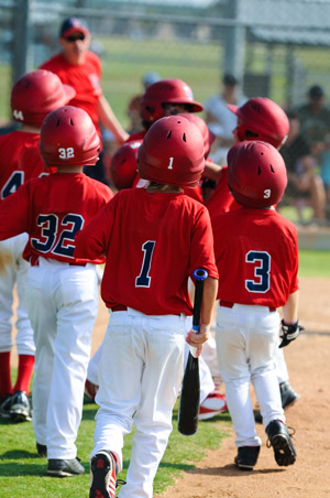 Youth Baseball Team Photo