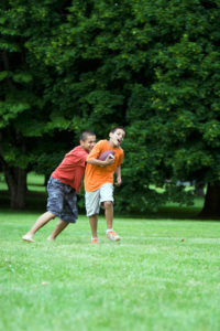 Football Kids Playing