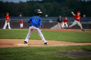 Baseball on Plate Action