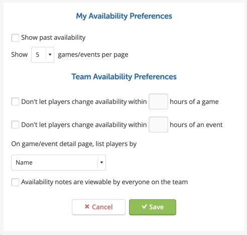 Availability Tips: How to Lock Changes and Track Attendance