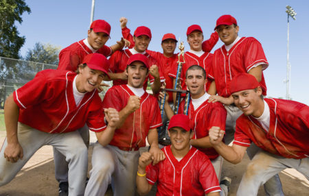 baseball team group photo