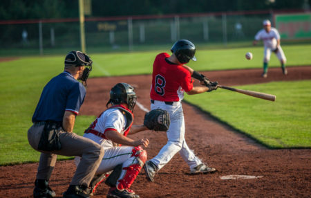 photo from a baseball game