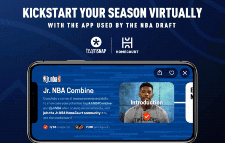 Kickstart your season virtually TeamSnap app ad