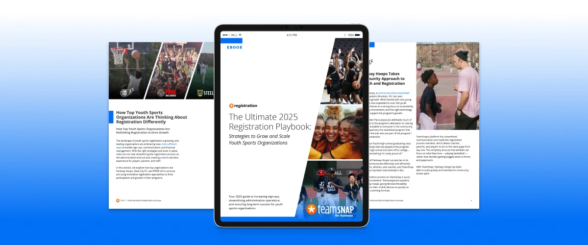 Your 2025 guide to increasing sign-ups, streamlining registration operations, and ensuring long-term youth sports success. 