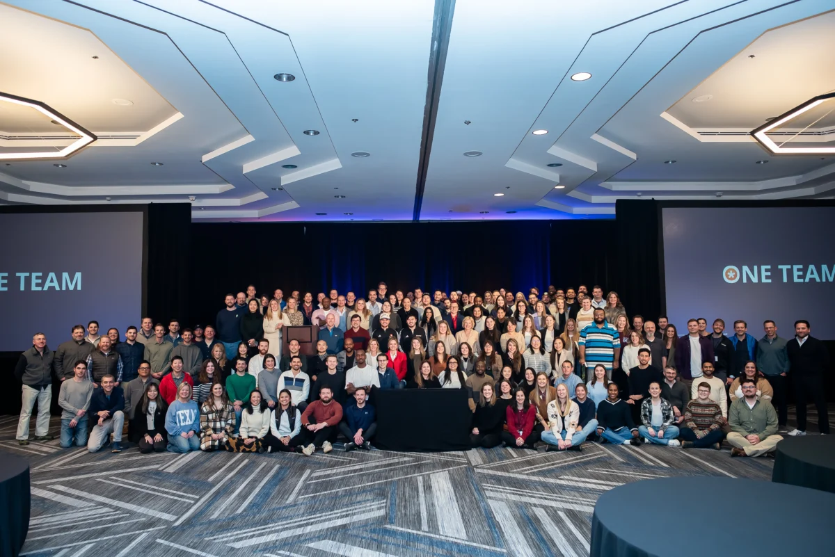 2025 TeamSnap Company Photo from our Denver All-Company Summit in January 2025